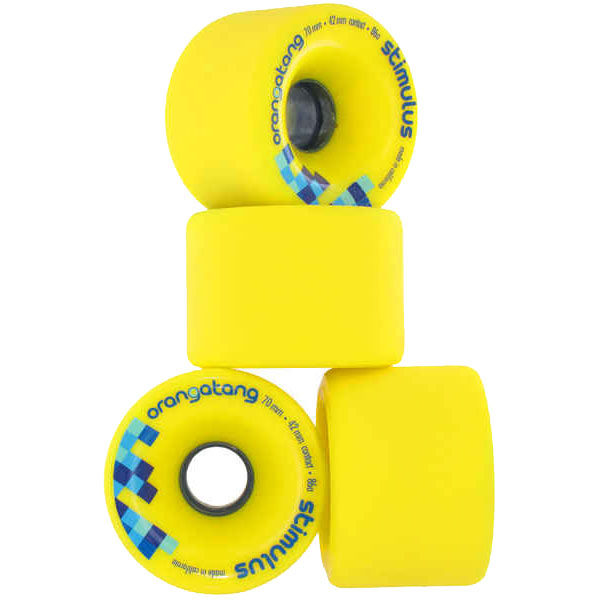 Orangatang Stimulus Wheels 70mm 86a Yellow