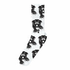 Psockadelic Socks Panther White Crew Osfm Skateboard Sox