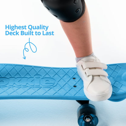 Ookkie Kids Learner Skateboard Trainer Blue
