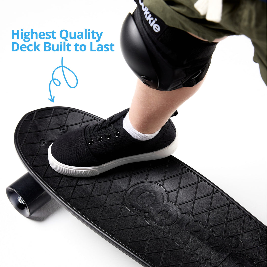 Ookkie Kids Learner Skateboard Trainer Black