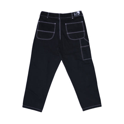 Quasi Pants Utility Black White Skateboard Trousers