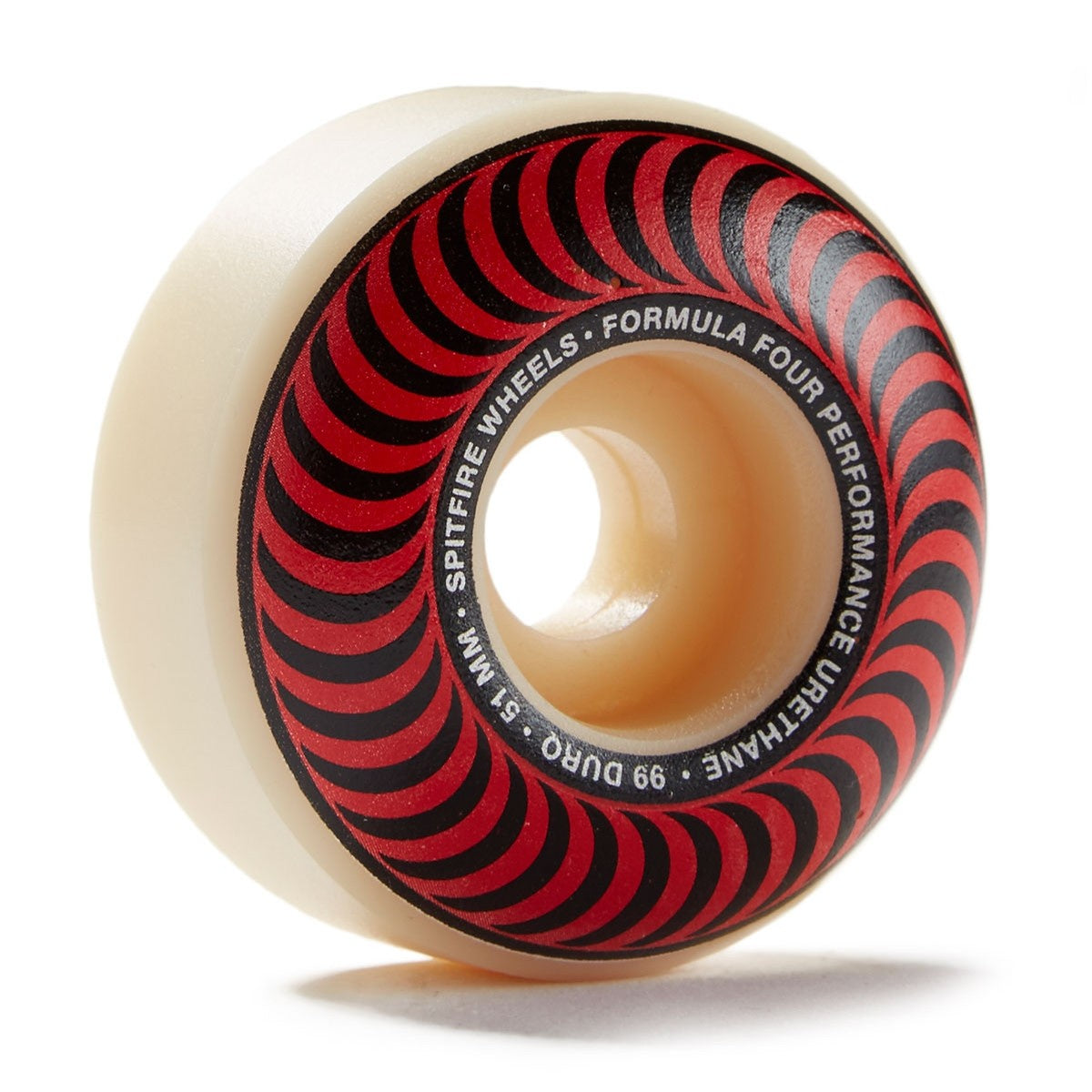 Spitfire Wheels Formula Four Classic Swirl 51mm Red 99d F4