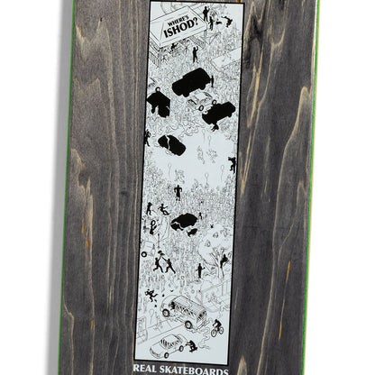 Real Skateboard Deck Wheres Ishod 8.25"