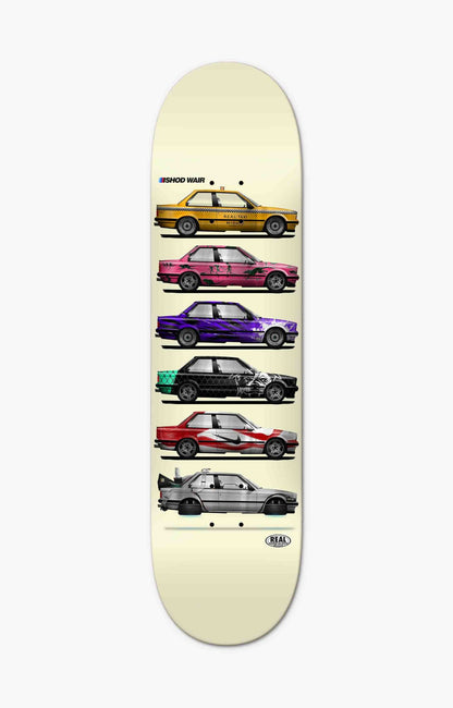 Real Deck Ishod SSD BLACK BAG Customs LTD 8.25" Twin Tail Easy Riders