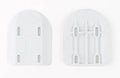 Cockroach Wheels Roach Pods 10mm Riser Pads - White