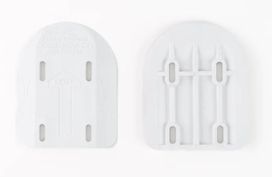 Cockroach Wheels Roach Pods 10mm Riser Pads - White