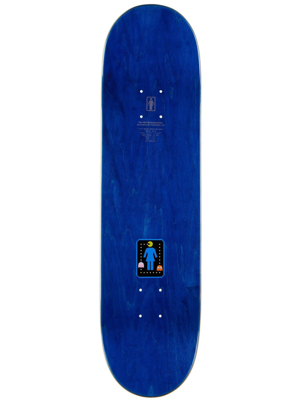 Girl Skateboard Deck Bennett Pac Man 8 25