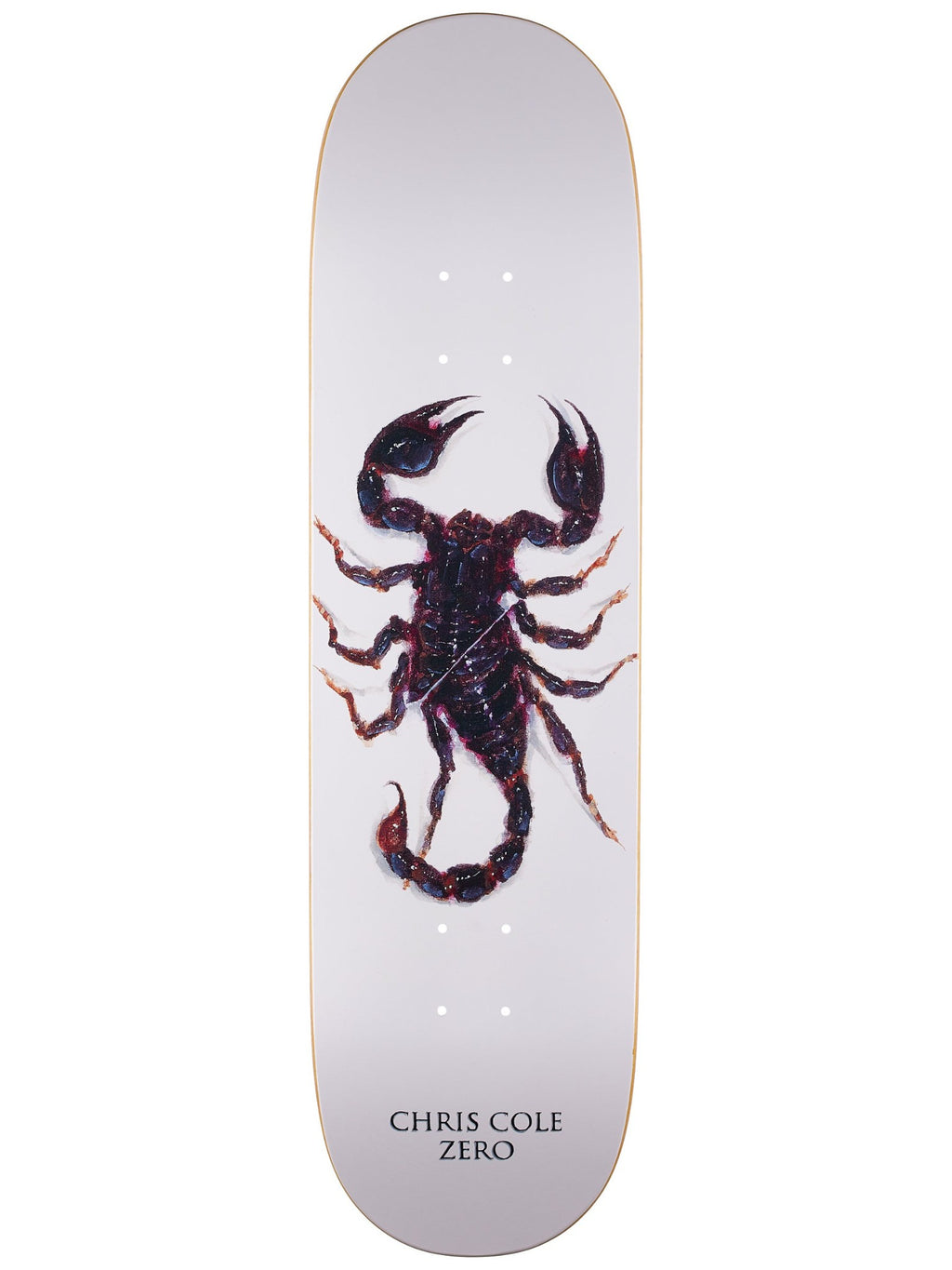 Zero Skateboard Deck Insection Chris Cole 8 5 Scorpion Resin 7