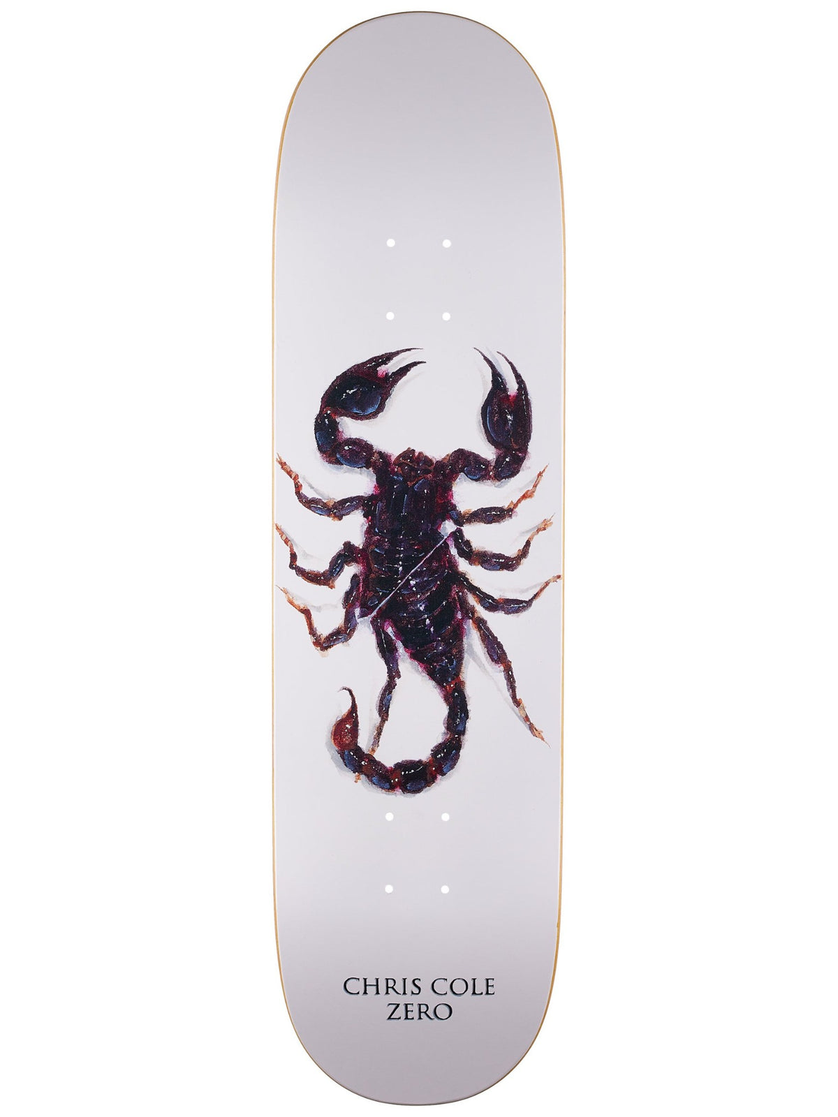 Zero Skateboard Deck Insection Chris Cole 8 5 Scorpion Resin 7