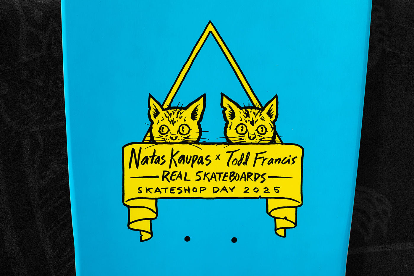 REAL Deck Natas Kaupas Skate Shop Day 2025 Exclusive Guest Pro Reissue Shape