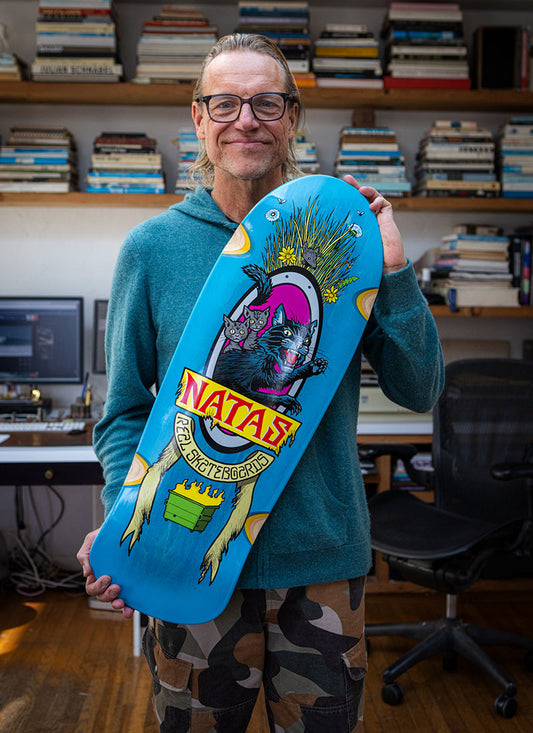 REAL Deck Natas Kaupas Skate Shop Day 2025 Exclusive Guest Pro Reissue Shape