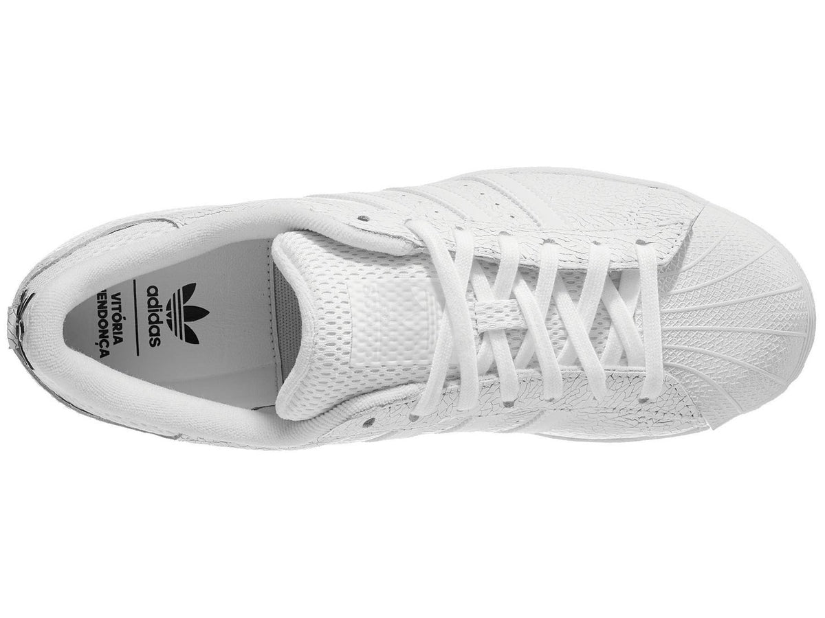 Vitoria X Adidas Shoes Superstar Adv White Black White Early Release