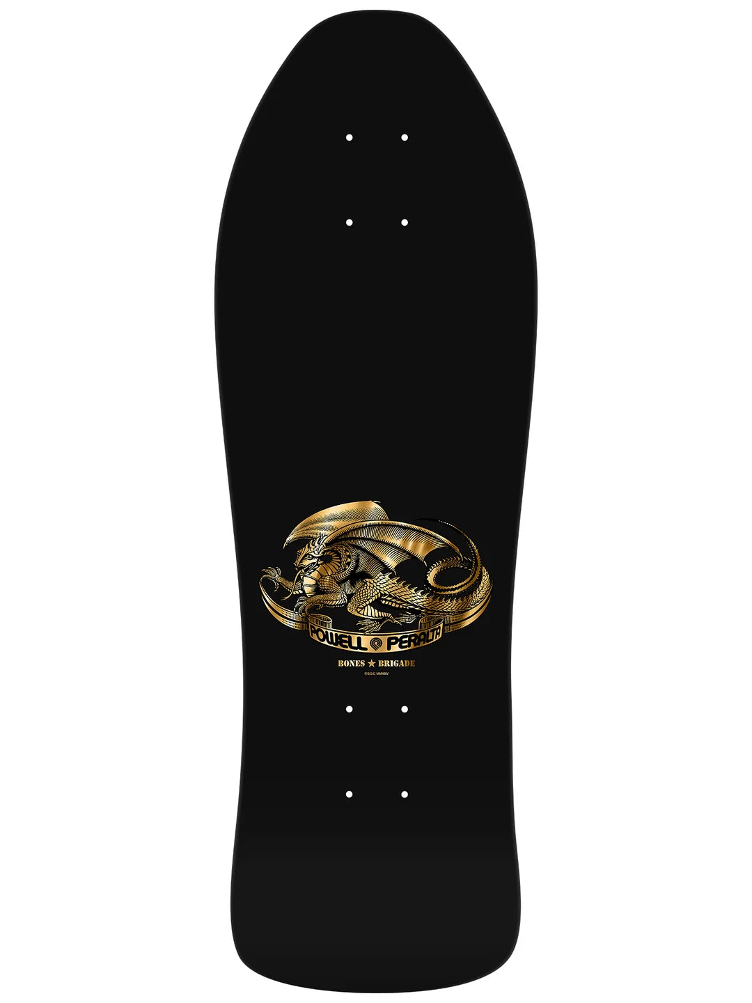 Powell Peralta Deck Bones Brigade Series 16 Mike McGill Reissue Black Gold Foil