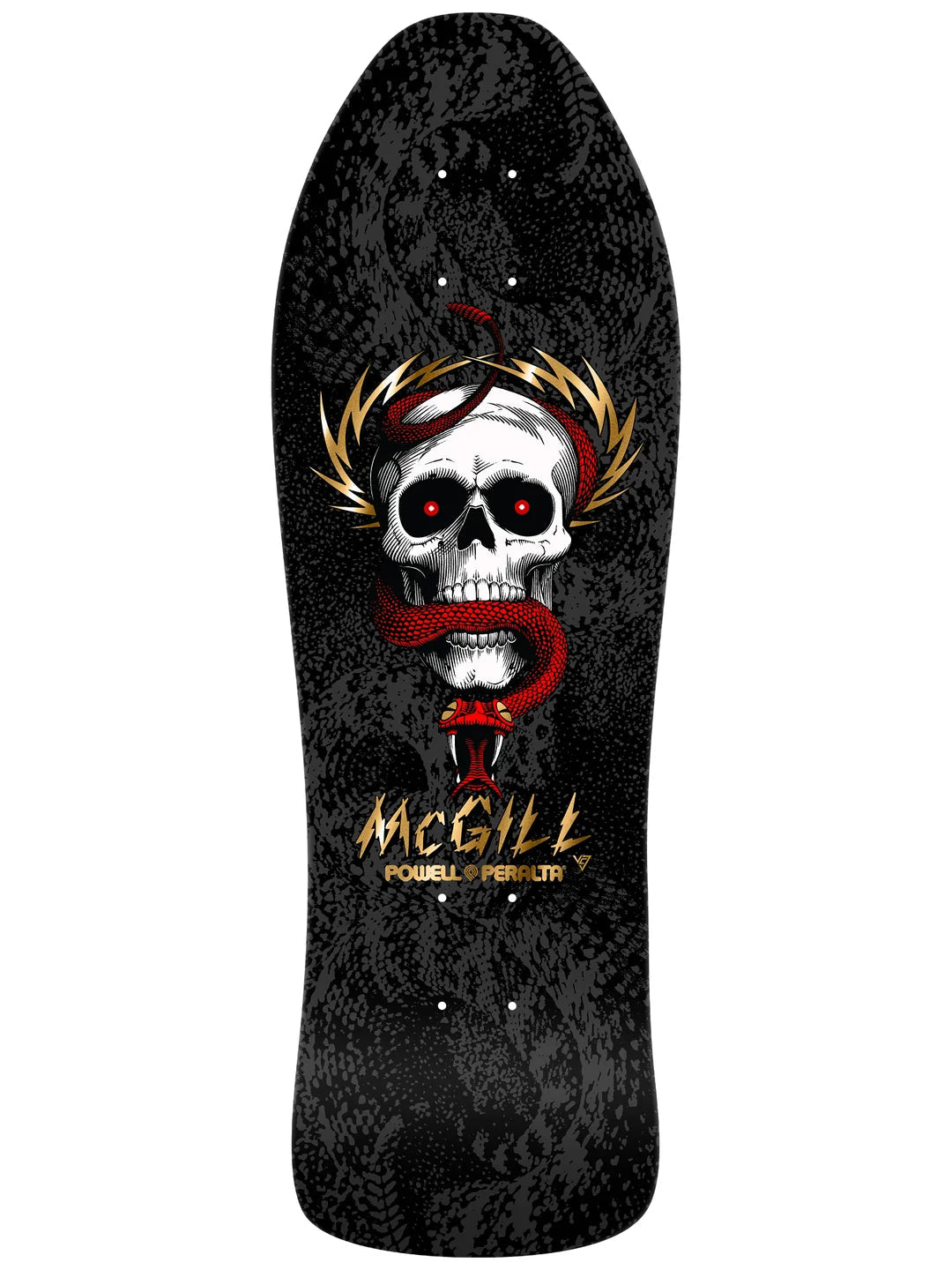 Powell Peralta Deck Bones Brigade Series 16 Mike McGill Reissue Black Gold Foil