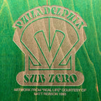 Sub Zero Skateboard Deck Fred Gall Ex7 8 5
