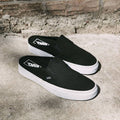 Vans Shoes Classic Slip On Mule Canvas Black True White Sneakers