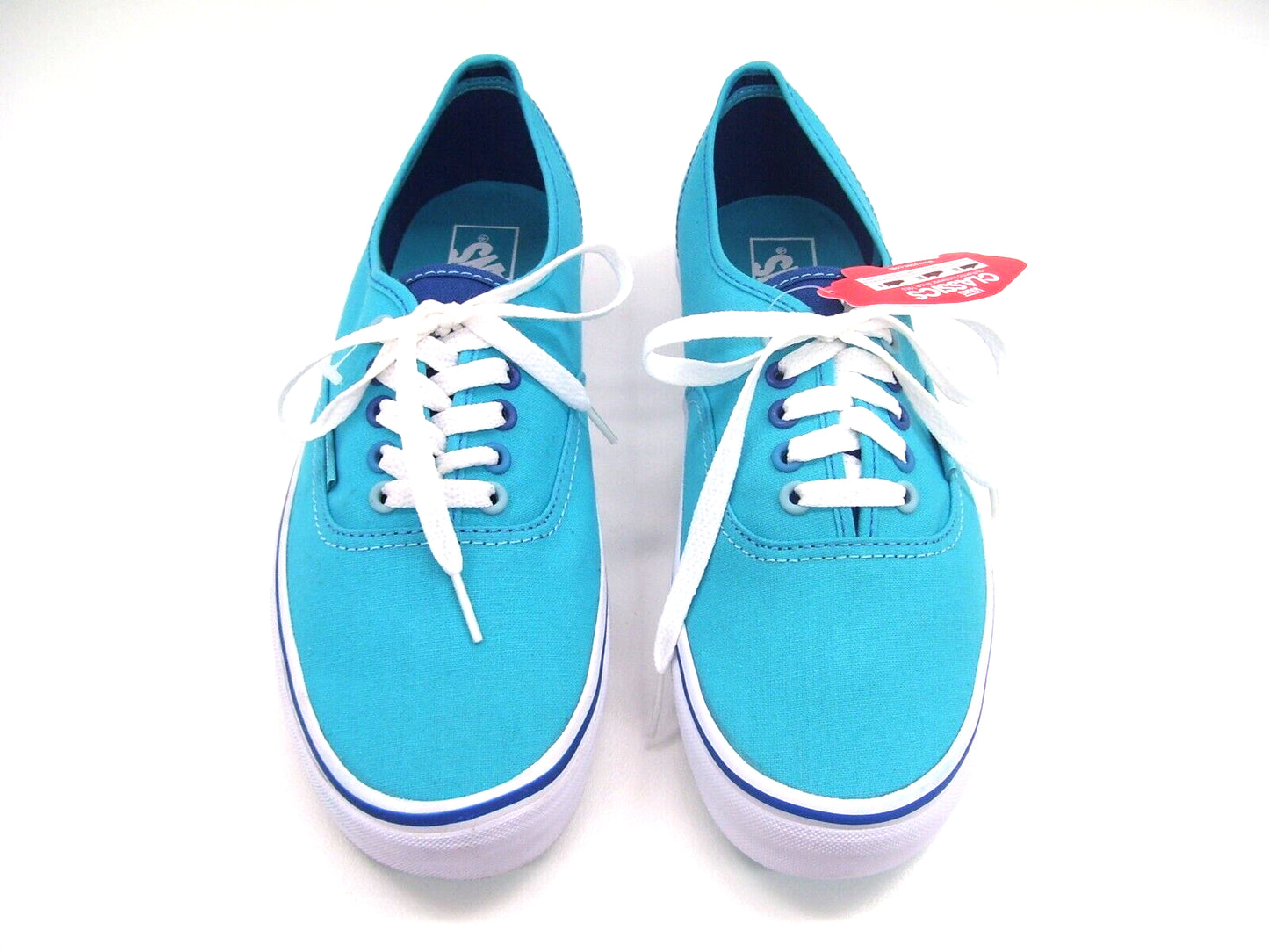 Vans Shoes Authentic Multi Pop Peacock Blue US MENS SIZE Unisex Sneakers