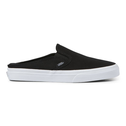 Vans Shoes Classic Slip-On Mule (Canvas) Black True White Sneakers
