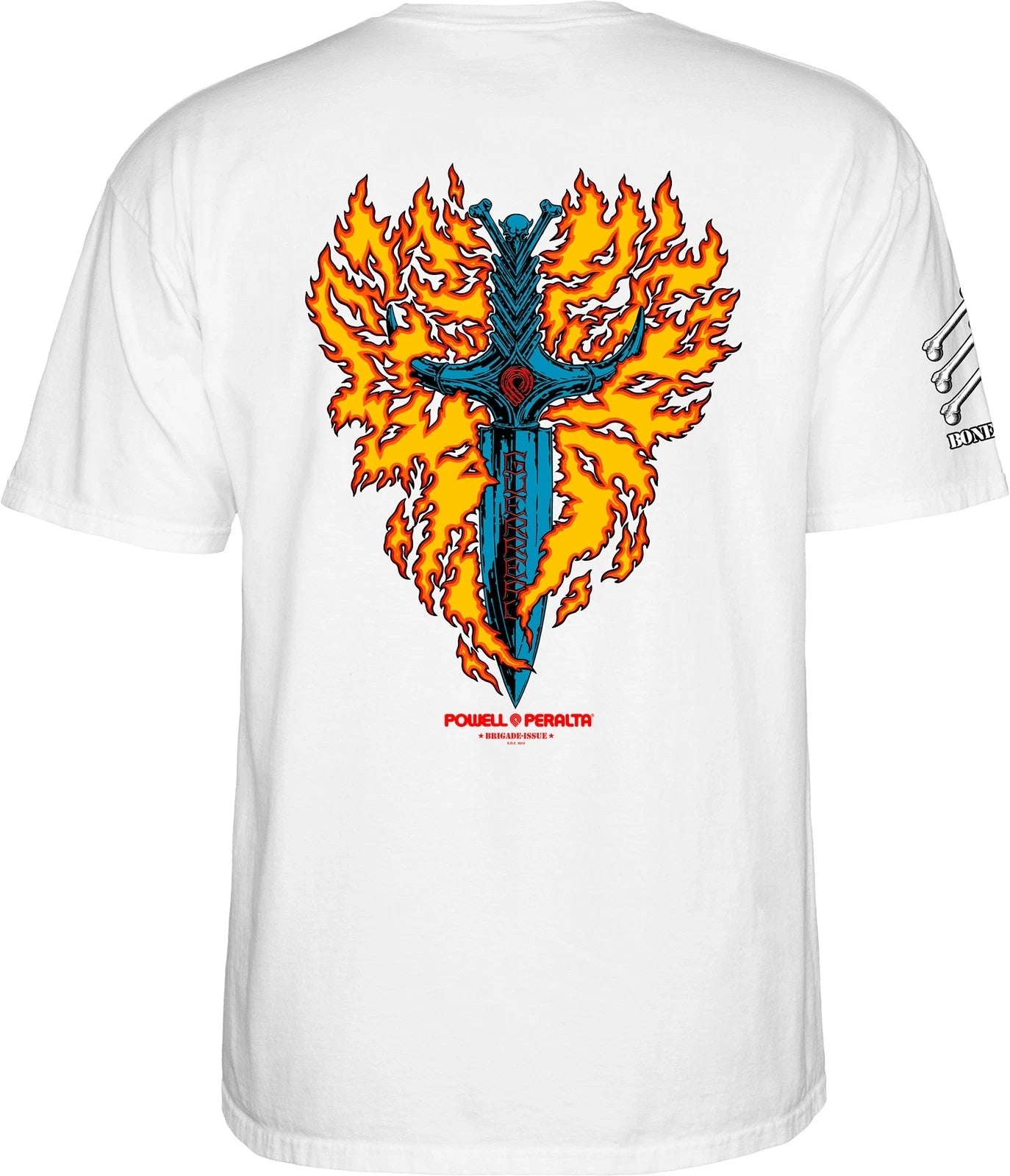 Powell Peralta Tee Tommy Guerrero White Bones Brigade Reissue T-Shirt