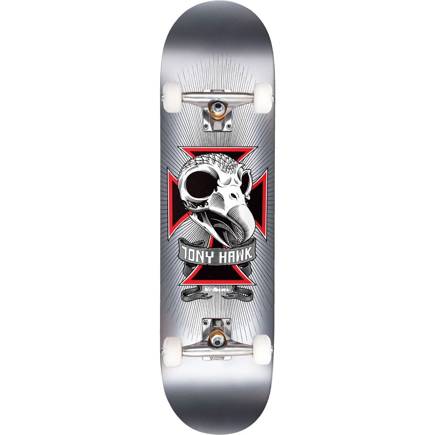 Birdhouse Complete Tony Hawk Skull 2 Chrome Foil 8.25"