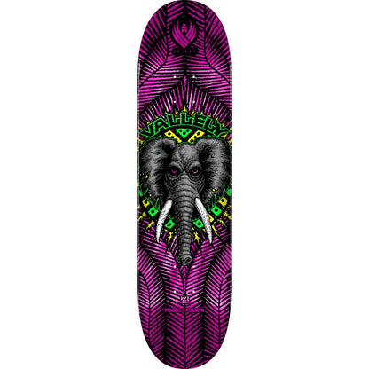 Powell Peralta Deck Flight Mike Vallely Elephant Pink Foil 8.38" Shape 243w K26