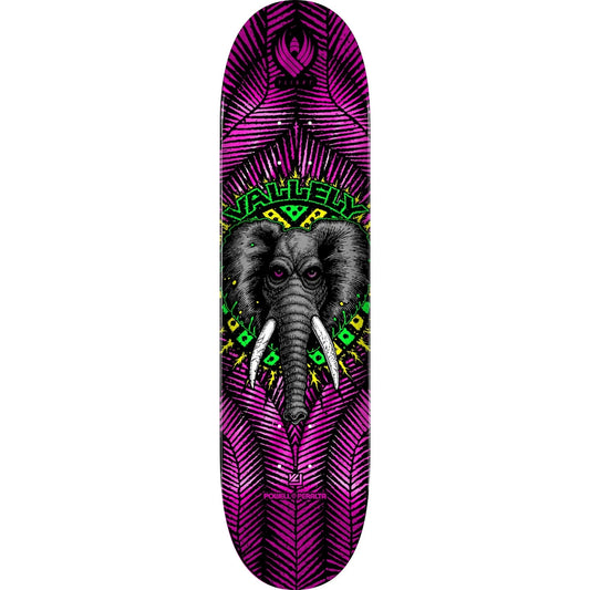 Powell Peralta Deck Flight Mike Vallely Elephant Pink Foil 8.38" Shape 243w K26