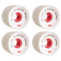 Globe Skateboard Wheels Conical Cruiser 65Mm White Red 78A