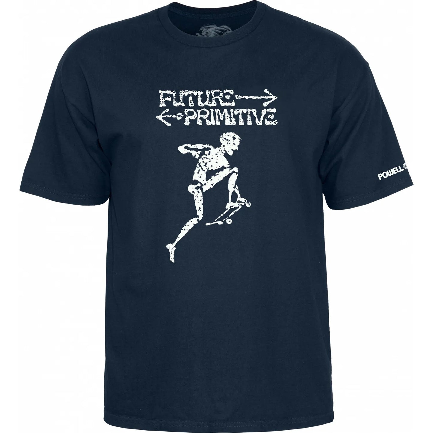 Powell Peralta Tee Future Primitive Navy Reissue Skateboard T-Shirt