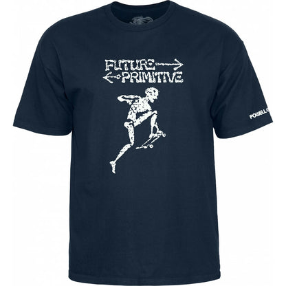Powell Peralta Tee Future Primitive Navy Reissue Skateboard T-Shirt