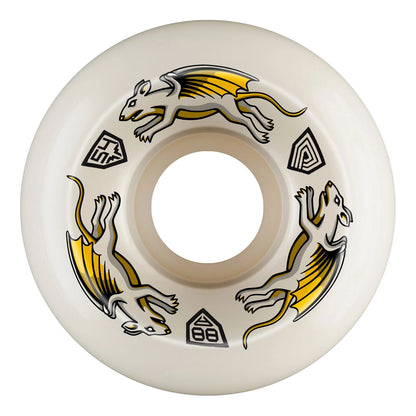 Powell Peralta Wheels Dragon Formula Nano Rats 54mm x 34mm 88A V6