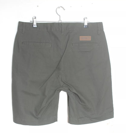 Kingpin Skate Supply Walk Shorts Olive Heavy Cotton Drill
