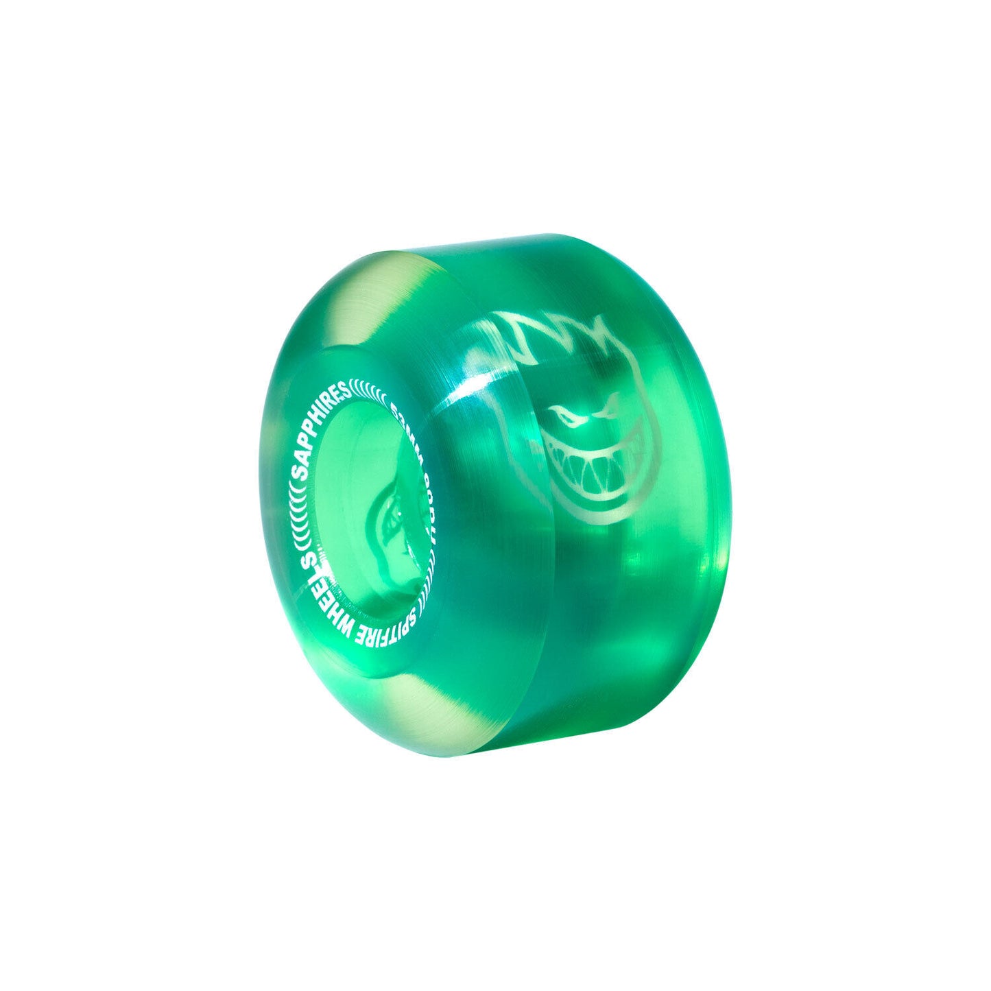 Spitfire Wheels Sapphire Clear Green 53mm 90d