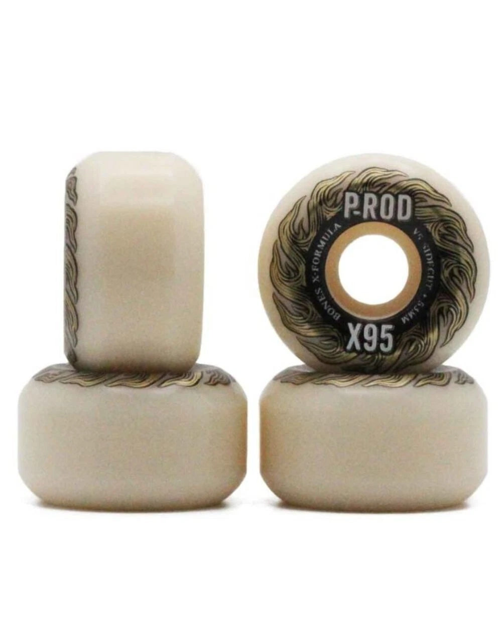 Bones Wheels P-Rod Pro X-Formula 53mm X95 V5 Sidecuts