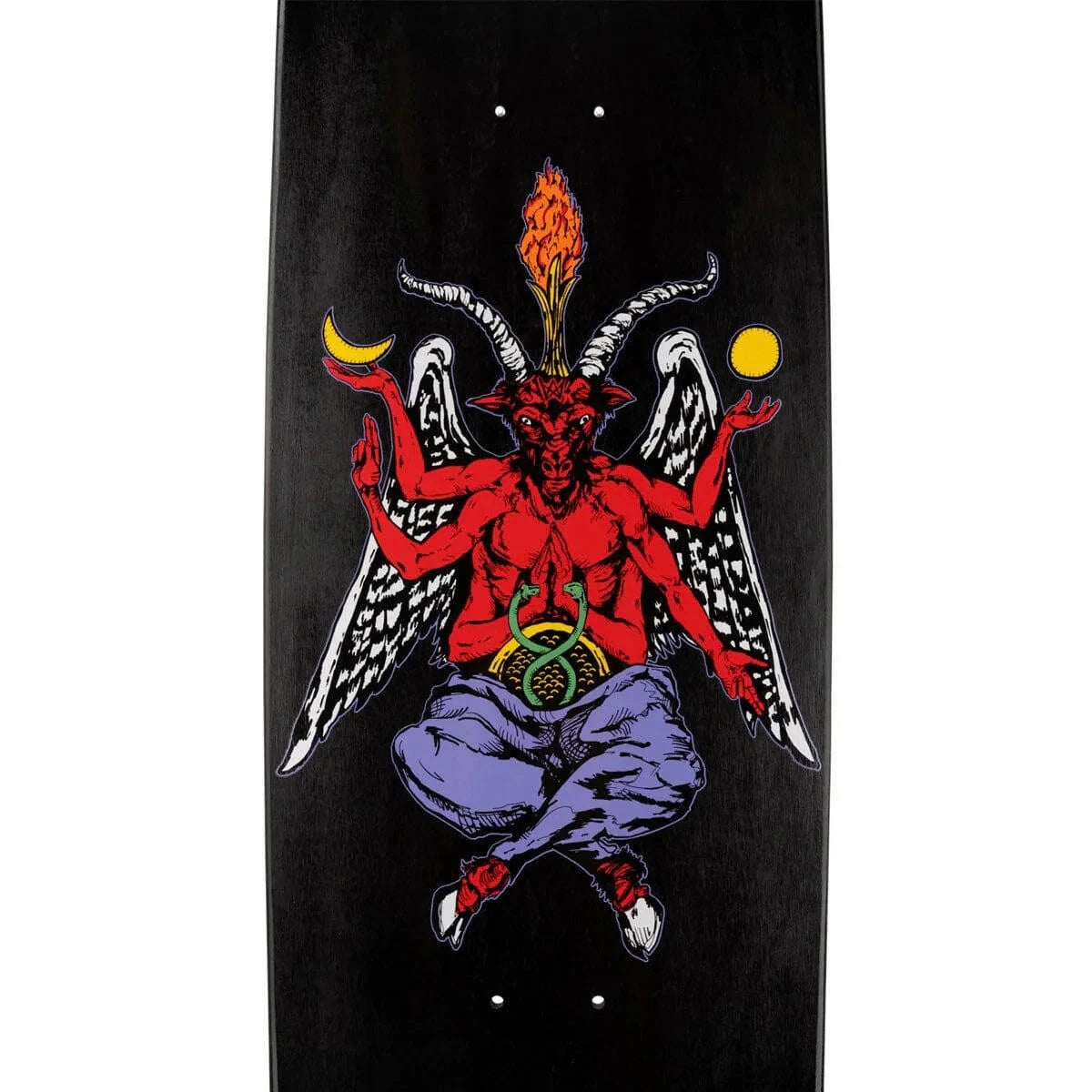 Welcome Skateboard Deck Bapholit Black Dip 9.5" (on Boline 2.0)