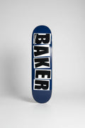 Baker Skateboard Deck Brand Logo Navy 8 25