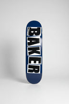 Baker Skateboard Deck Brand Logo Navy 8 25