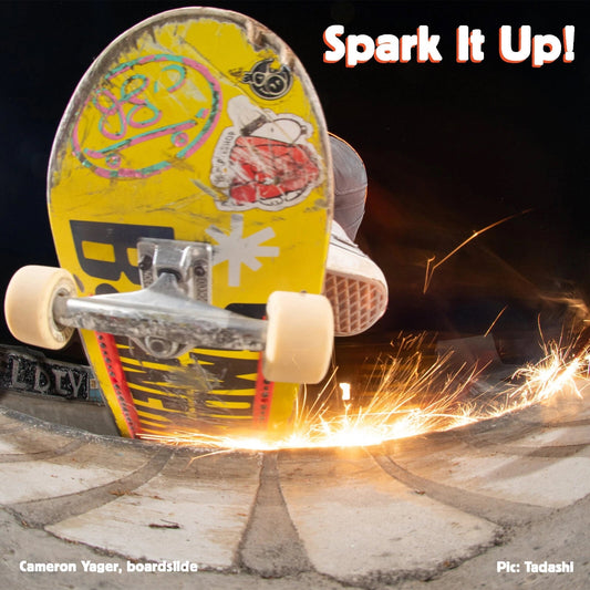 Rail Devil Red Sparking Skateboard Rails