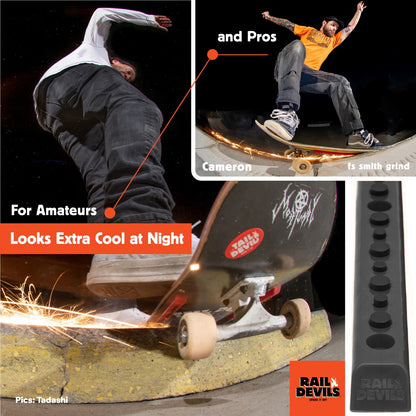 Tail Devils Sparking Rail Devils RED Skateboard Rails