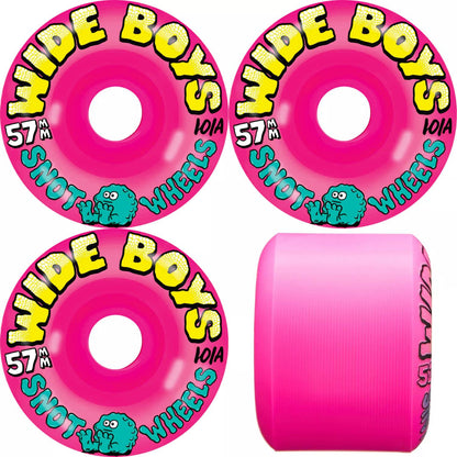 Snot Wheels Wide Boys 57mm Pink 101a