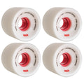Globe Skateboard Wheels Conical Cruiser 62Mm White Red 78A