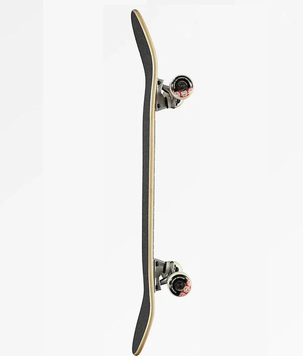 Krooked Skateboard Complete Flowers Green 8 38 Unassembled