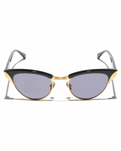 EPOKHE Austyn Sunglasses BLACK POLISHED GOLD BLACK Lens