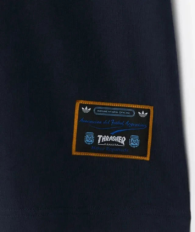 Adidas x Thrasher Argentina Tee TM X AFA T-SHIRT 2 NAVY