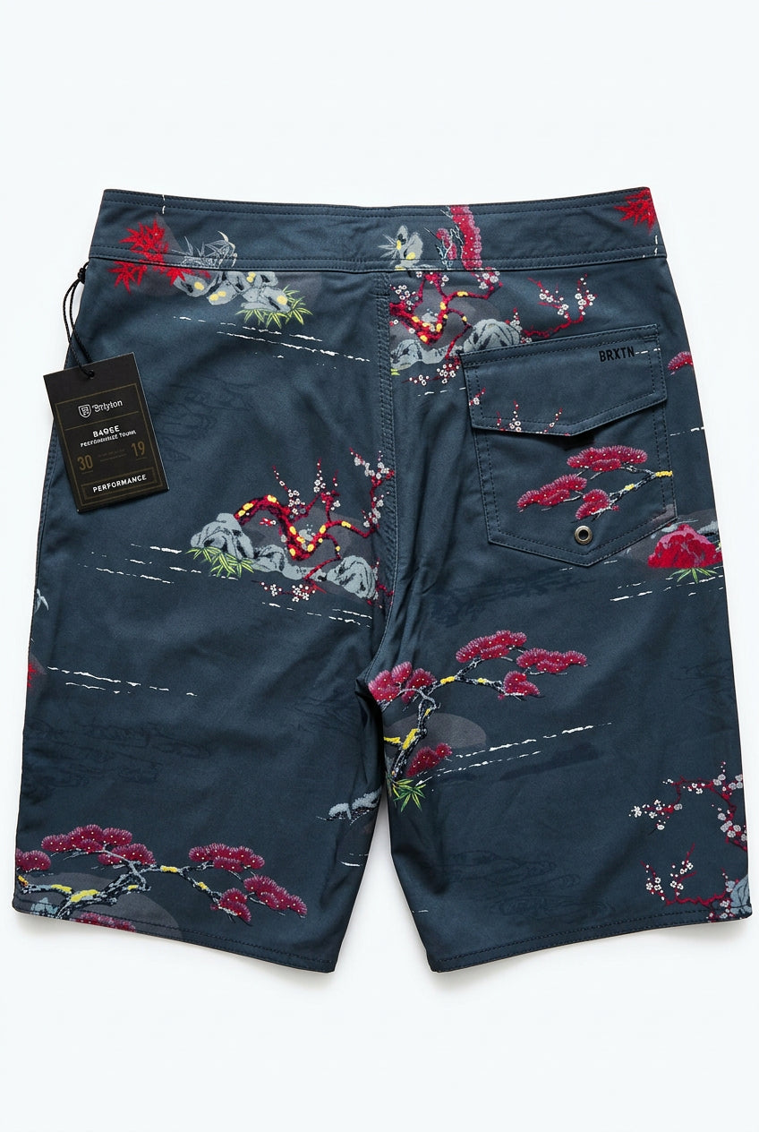 BRIXTON BARGE TRUNK CHARCOAL shorts board shorts