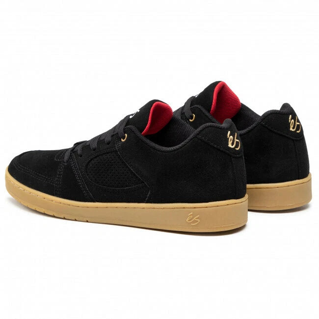 ES ACCEL SLIM BLACK GUM SKATEBOARD SHOES