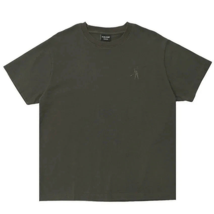 Passport Workers Tee Dark Olive Pass~Port T-shirt