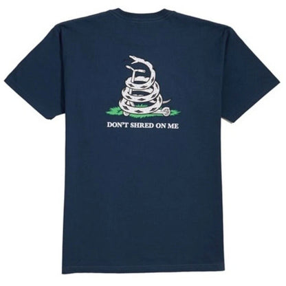 ENJOI Don't Shred Tee T-Shirt - Harbor Blue Navy