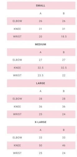 IMPALA PROTECTIVE SET PADS ADULT 3 PACK ELBOW KNEE WRIST PRO-TEC pink