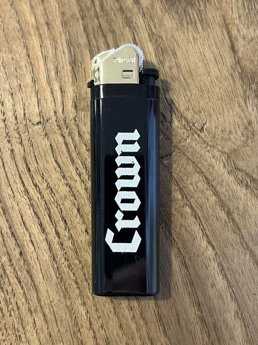CROWN LOGO LIGHTER BLACK New Aust Seller Skate Shop