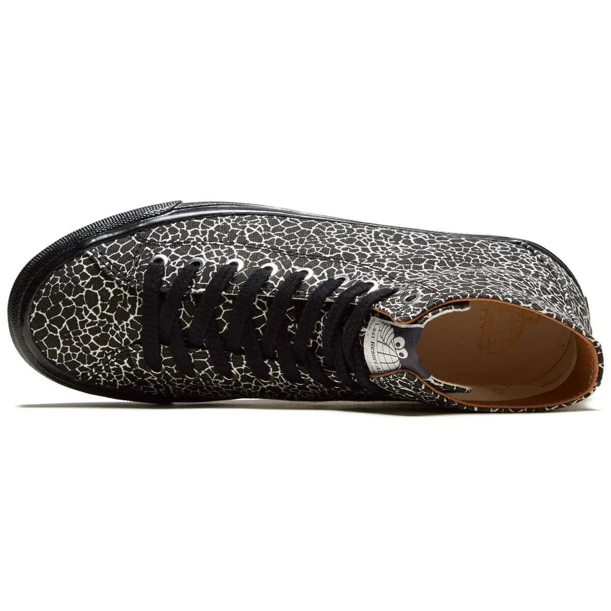 Last Resort Shoes VM003 Canvas Hi Cracked Black/White